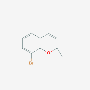 molecular formula C11H11BrO B11872896 8-Bromo-2,2-dimethyl-2h-chromene CAS No. 264264-94-0