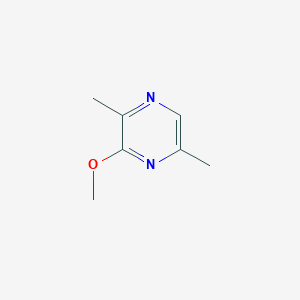 molecular formula C7H10N2O B011873 3-Methoxy-2,5-dimethylpyrazine CAS No. 19846-22-1
