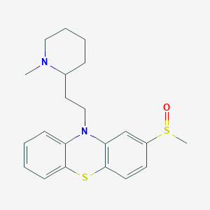 molecular formula C21H26N2OS2 B118732 Mesoridazine CAS No. 5588-33-0