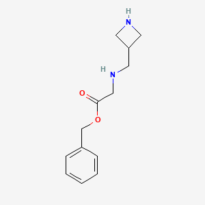 molecular formula C13H18N2O2 B11873431 Benzyl (azetidin-3-ylmethyl)(methyl)carbamate 