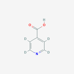 molecular formula C6H5NO2 B118739 Isonicotinic Acid-d4 CAS No. 53907-55-4