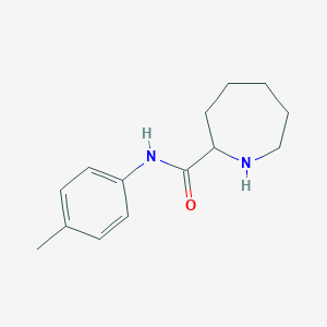 molecular formula C14H20N2O B11873953 N-(p-Tolyl)azepane-2-carboxamide 