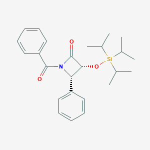 (3R,4S)-1-Benzoyl-4-phenyl-3-((triisopropylsilyl)oxy)azetidin-2-one