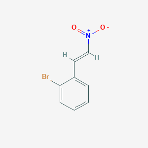 molecular formula C8H6BrNO2 B118747 1-bromo-2-[(E)-2-nitroethenyl]benzene CAS No. 155988-33-3