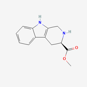 molecular formula C13H14N2O2 B11874743 (R)-Methyl 2,3,4,9-tetrahydro-1H-pyrido[3,4-b]indole-3-carboxylate 