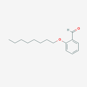 molecular formula C15H22O2 B11874767 2-Octyloxy-benzaldehyde 