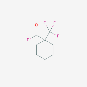 1-(Trifluoromethyl)cyclohexane-1-carbonyl fluoride