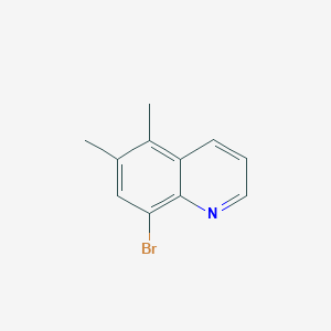 molecular formula C11H10BrN B11875677 8-Bromo-5,6-dimethylquinoline 