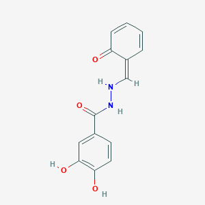 molecular formula C14H12N2O4 B118759 KM91104 CAS No. 1108233-34-6