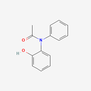 molecular formula C14H13NO2 B11877549 N-(2-hydroxyphenyl)-N-phenylacetamide 