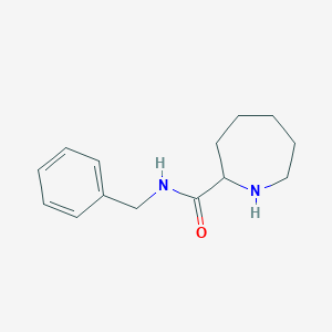 molecular formula C14H20N2O B11877712 N-benzylazepane-2-carboxamide 