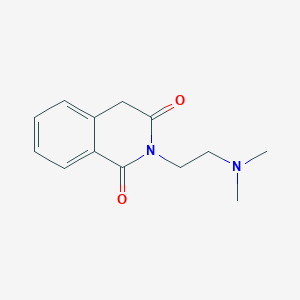 molecular formula C13H16N2O2 B11877827 2-(2-(Dimethylamino)ethyl)isoquinoline-1,3(2H,4H)-dione CAS No. 41058-56-4