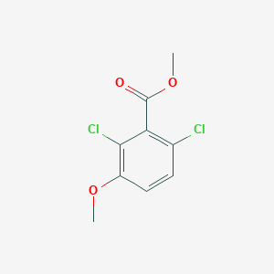 molecular formula C9H8Cl2O3 B11879129 Methyl 2,6-dichloro-3-methoxybenzoate 