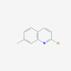 molecular formula C10H8BrN B11879929 2-Bromo-7-methylquinoline 