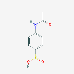 molecular formula C8H9NO3S B118805 4-Acetamidobenzenesulfinic acid CAS No. 710-24-7