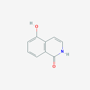 molecular formula C9H7NO2 B118816 1,5-Isoquinolinediol CAS No. 5154-02-9