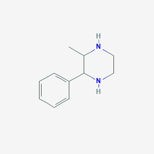 molecular formula C11H16N2 B011882 2-Methyl-3-phenylpiperazine CAS No. 104096-26-6