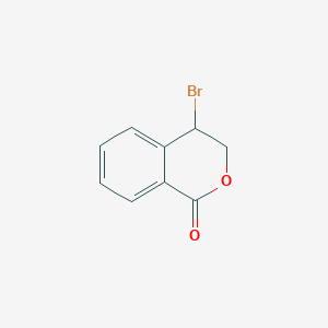 molecular formula C9H7BrO2 B11882351 4-Bromoisochroman-1-one 