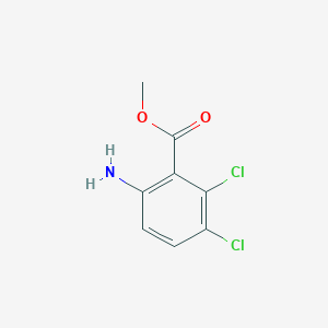 molecular formula C8H7Cl2NO2 B11882822 Methyl 6-amino-2,3-dichlorobenzoate 