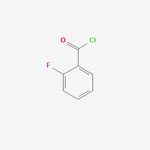 molecular formula C7H4ClFO B118832 2-Fluorobenzoyl chloride CAS No. 393-52-2