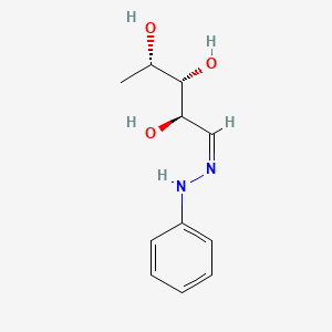 molecular formula C11H16N2O3 B11883203 (1Z,2R,3S,4S)-1-(phenylhydrazinylidene)pentane-2,3,4-triol 