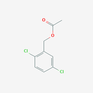 molecular formula C9H8Cl2O2 B11883551 2,5-Dichlorobenzyl acetate 