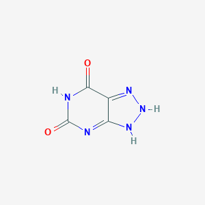 molecular formula C4H3N5O2 B011884 8-Azaxanthine CAS No. 103939-18-0
