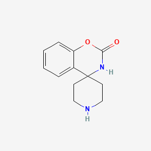 molecular formula C12H14N2O2 B11884379 Spiro[benzo[e][1,3]oxazine-4,4'-piperidin]-2(3H)-one 