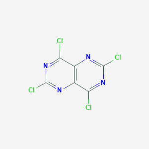 molecular formula C6Cl4N4 B118846 2,4,6,8-四氯吡咯并[5,4-d]嘧啶 CAS No. 32980-71-5