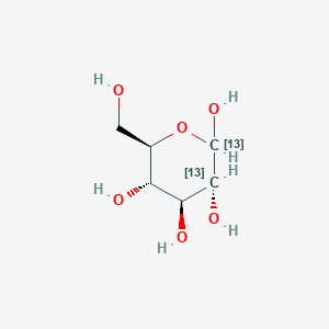 molecular formula C6H12O6 B118848 D-[1,2-13C2]glucose CAS No. 261728-61-4