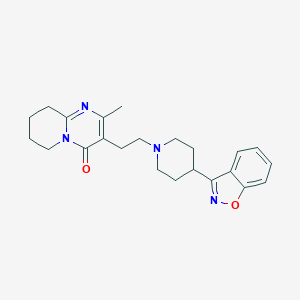 molecular formula C23H28N4O2 B118860 Desfluoro Risperidone CAS No. 106266-09-5
