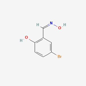 molecular formula C7H6BrNO2 B11886494 (E)-5-Bromo-2-hydroxybenzaldehyde oxime 
