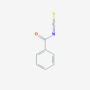 molecular formula C8H5NOS B118865 Benzoyl isothiocyanate CAS No. 532-55-8