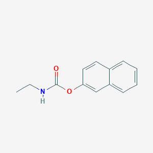 molecular formula C13H13NO2 B11886765 Naphthalen-2-yl ethylcarbamate CAS No. 61382-88-5