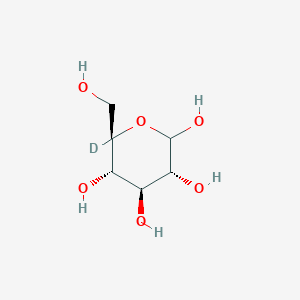 (3R,4S,5S,6R)-6-Deuterio-6-(hydroxymethyl)oxane-2,3,4,5-tetrol