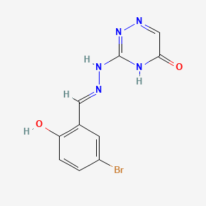 molecular formula C10H8BrN5O2 B1188747 MFCD05743994 