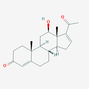 molecular formula C21H28O3 B118875 6,7-Dihydroneridienone A CAS No. 72959-46-7