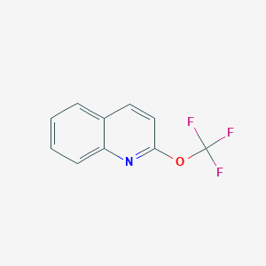 molecular formula C10H6F3NO B11887931 2-(Trifluoromethoxy)quinoline 