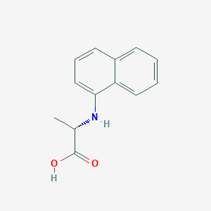molecular formula C13H13NO2 B11888954 N-Naphthalen-1-yl-L-alanine CAS No. 62544-92-7