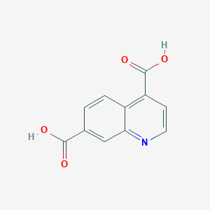 molecular formula C11H7NO4 B11889038 Quinoline-4,7-dicarboxylic acid CAS No. 89118-76-3