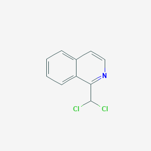 molecular formula C10H7Cl2N B11889522 1-(Dichloromethyl)isoquinoline CAS No. 88237-16-5