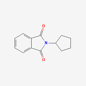 molecular formula C13H13NO2 B11889813 2-Cyclopentyl-1H-isoindole-1,3(2H)-dione CAS No. 53291-79-5