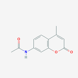 molecular formula C12H11NO3 B11891552 N-(4-methyl-2-oxo-2H-chromen-7-yl)acetamide CAS No. 66611-72-1