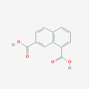 molecular formula C12H8O4 B11891628 Naphthalene-1,7-dicarboxylic acid CAS No. 2089-91-0