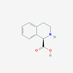 molecular formula C10H11NO2 B118917 (R)-1,2,3,4-Tetrahydroisoquinoline-1-carboxylic acid CAS No. 151004-93-2