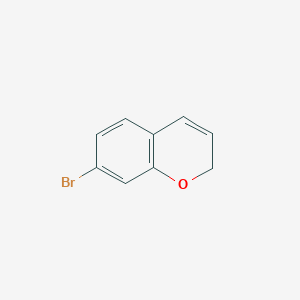 molecular formula C9H7BrO B11891750 7-bromo-2H-chromene 