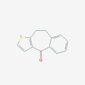 molecular formula C13H10OS B118918 9,10-Dihydro-4H-benzo[4,5]cyclohepta[1,2-b]thiophen-4-one CAS No. 1622-55-5