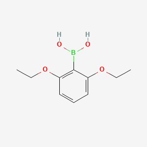 molecular formula C10H15BO4 B11892316 (2,6-Diethoxyphenyl)boronic acid 