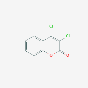molecular formula C9H4Cl2O2 B11892458 3,4-Dichloro-2h-chromen-2-one CAS No. 5117-56-6