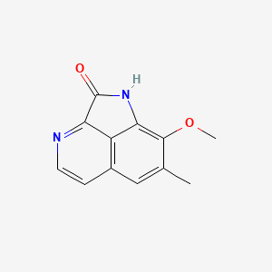 molecular formula C12H10N2O2 B11892556 8-Methoxy-7-methylpyrrolo[2,3,4-ij]isoquinolin-2(1H)-one 